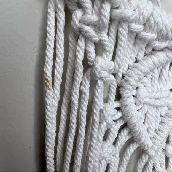 𝅺MACRAME Bohemian  White Dreamcatcher - Picture 7 of 7
